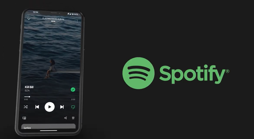 Spotify pub vidéo